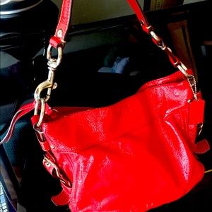 Authentic Coach bag- patent leather